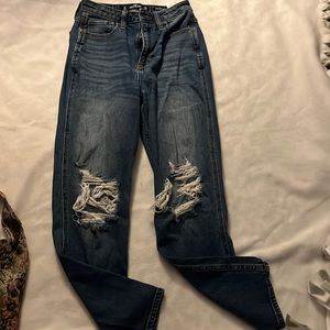 Hollister mom jeans
